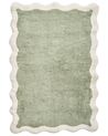 Bath Mat NANGAL Green 60 x 90 cm Cotton