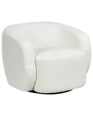Svängbar fåtölj TORE Off-White_1006418