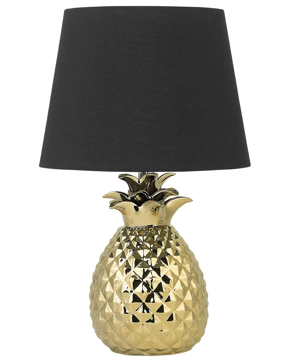 Table Lamp PINEAPPLE Ceramic Gold