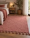 Rug NIGDE Red 160 x 230 cm Cotton