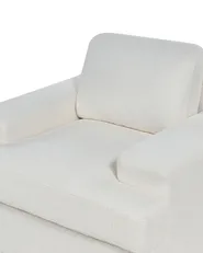 Set of 2 Armchairs ALLA Boucle Off-White_894005