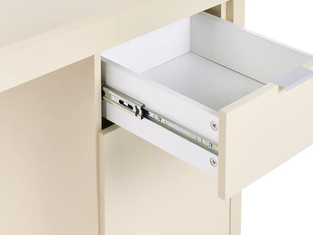 Skrivbord JOHNSON 112 cm 50 cm Ljusbeige_1057304