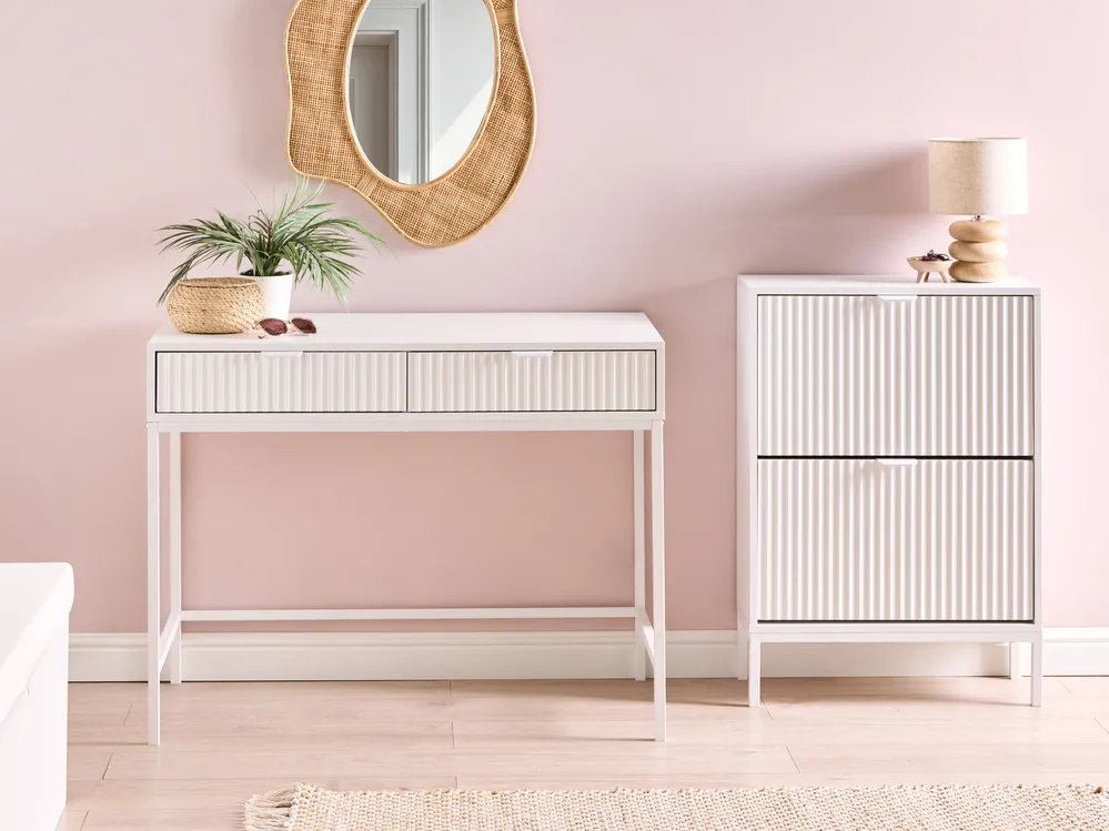 Shoe Storage Cabinet ADELAIDE White_1011994