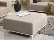 Fotpall ROVIGO Beige_786108
