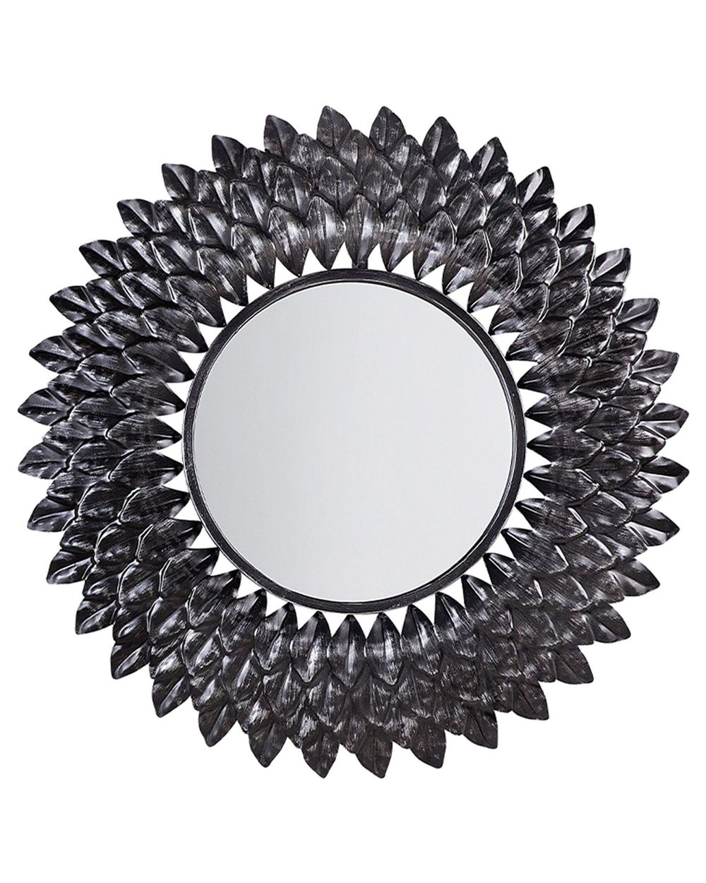 Väggspegel LARRAU 70 cm 70 cm Metall Silver