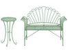 Bistro Set CAVINIA Metal Green