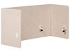 Desk Screen SOLOA 210 x 61 cm Beige
