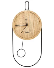 Seinäkello SIERRE 20 cm Vaaleanruskea_940884