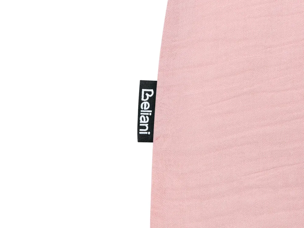 Duvet Cover Set SUMNER 220 x 240 cm Cotton Muslin Pastel Pink_1060202