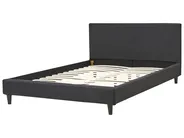 Bed Fabric FITOU 140 x 200 cm (EU Double) Black_875885