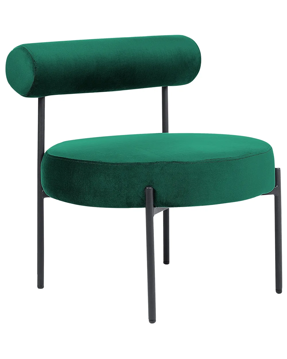 Armchair ALPHA Velvet Emerald Green