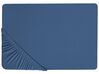 Formsydd laken JANBU 140 x 200 cm Bomull Marineblå