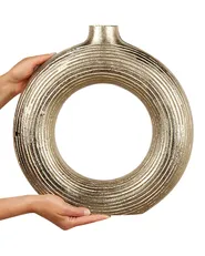 Koristemaljakko COMAL 40 cm Metalli Kulta_864186