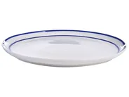 Set med 24 matserviser AMCHUR Porslin Vit/ Blå_1063957