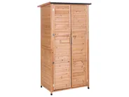 Tool Shed ARSEGO 96 cm 67 cm Fir Wood Light Brown_1041914
