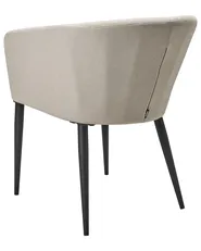 Set of 2 Garden Chairs CURGOS Fabric Beige_999779
