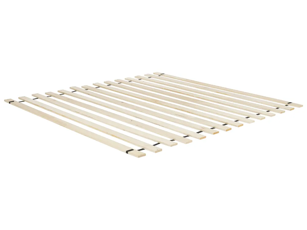 Bed without Headboard Wood ANTRAS 180 x 200 cm (EU Super King) Light Brown_1032902