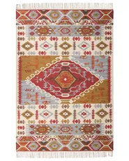 Rug PROSHYAN Multicolour 160 x 230 cm Kilim Wool_859429