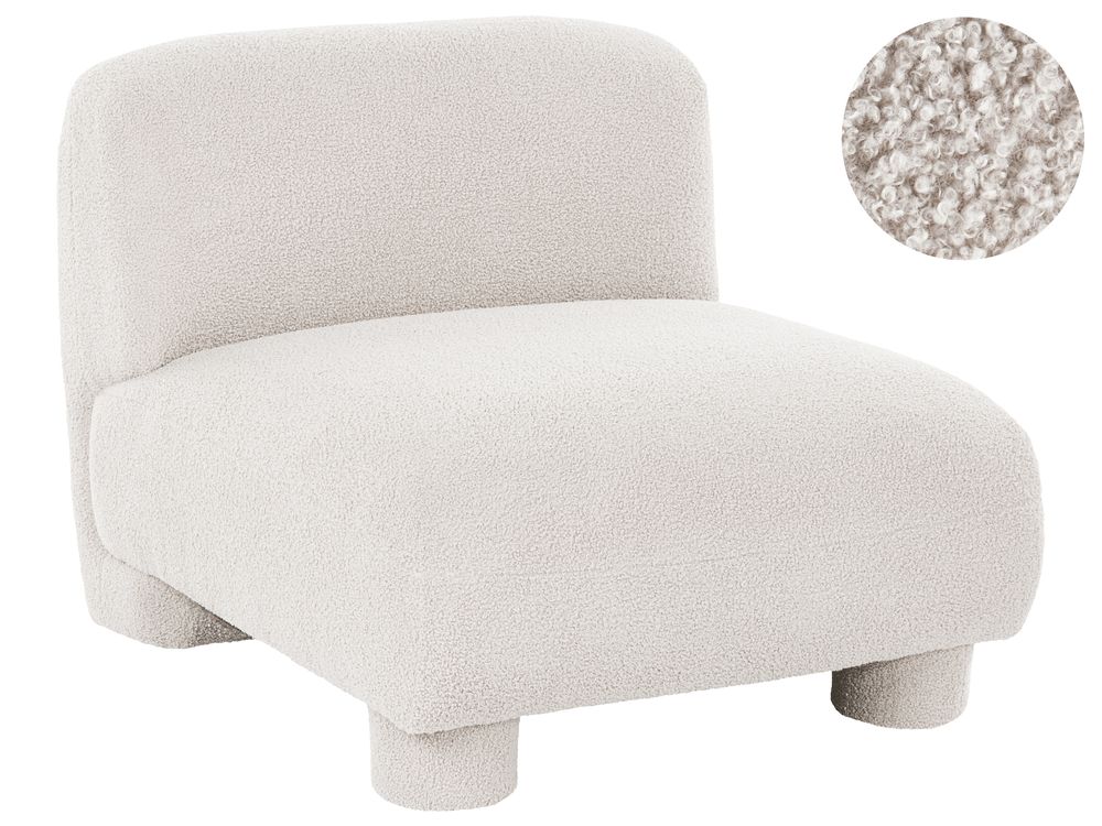 1-seters modul MJALBI Bouclé Off white