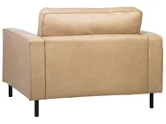Living Room Set 4 Seater SAVALEN Faux Leather Beige_725538