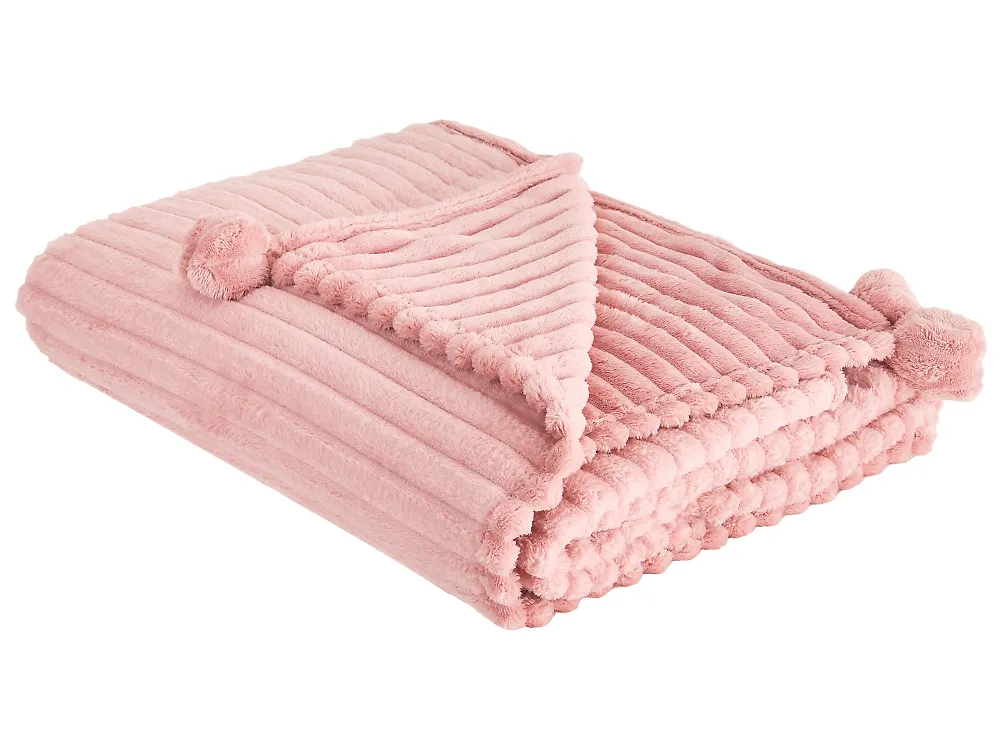 Blanket KAWERI 150 x 200 cm Pink