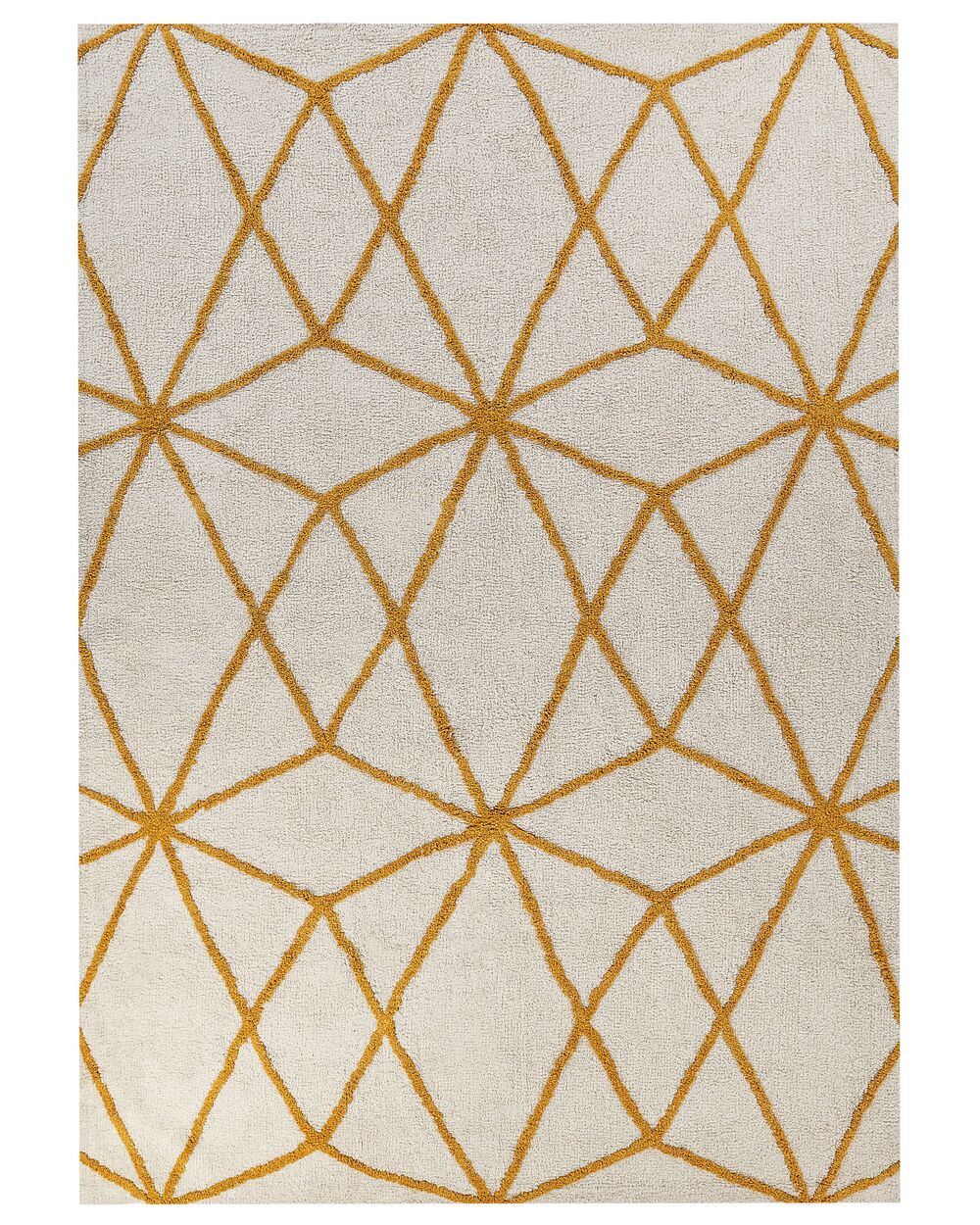 Matto MARAND Keltainen 160 x 230 cm Puuvilla