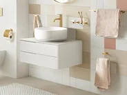 6-Piece Bathroom Hardware Set TOCOPILLA with Towel Bars and Hooks Gold_1080430