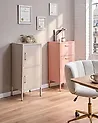 Säilytysyksikkö HURON Metalli Beige