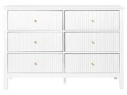 6 Drawer Chest ASSISI White_942757