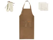 Kitchen Textiles Set DAUCUS Brown_987154