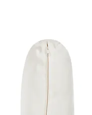 Garden Chair with Cushion MICCIANO Acacia Wood Off-White_958563
