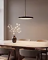 LED-riippuvalaisin EVENLODE Metalli Musta