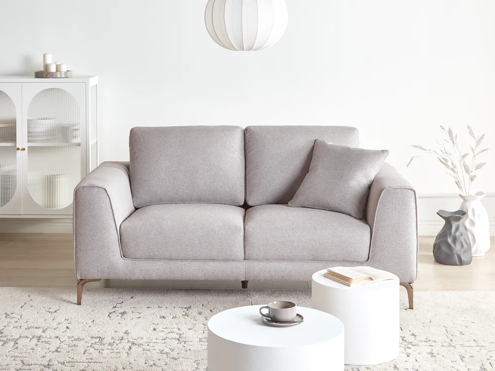 2 Seater REINEN Fabric Grey