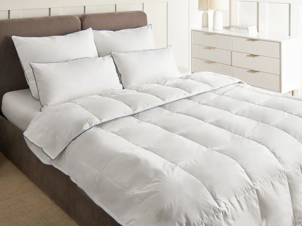Duvet Duck Feathers and Down 6 TOG Light Warm CERVINO 150 x 200 cm