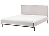 Säng med lamellram CORIO 160 x 200 cm Ljusbeige