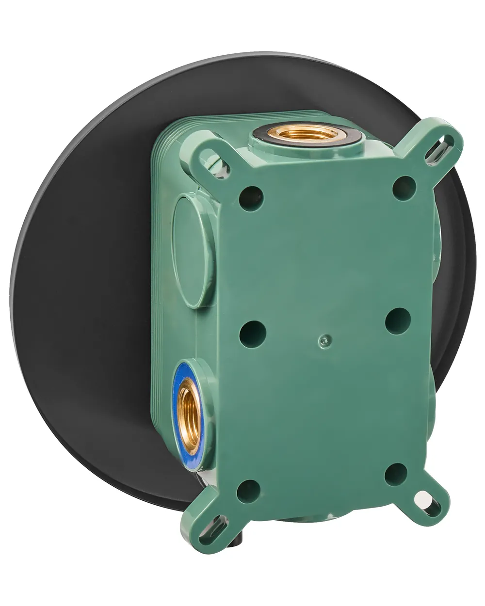 Concealed Shower Set with Rainshower PUELO Black_1000149