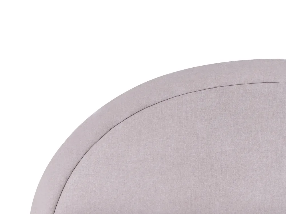 Ottoman Bed MOUZON Chenille Taupe 160 x 200 cm (EU King Size)_1019541