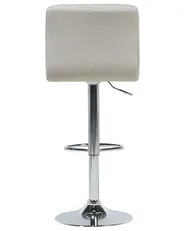 Set of 2 Bar Chairs MARION Swivel Light Beige_688941