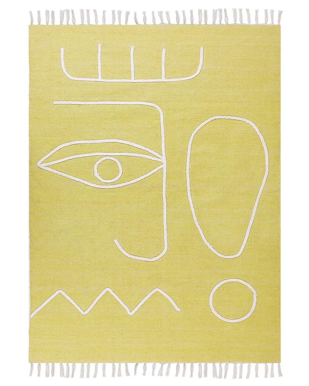 Outdoor Rug YAVU Yellow 140 x 200 cm