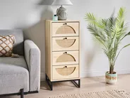 4 Drawer Chest BOTWOOD Light Brown_998695