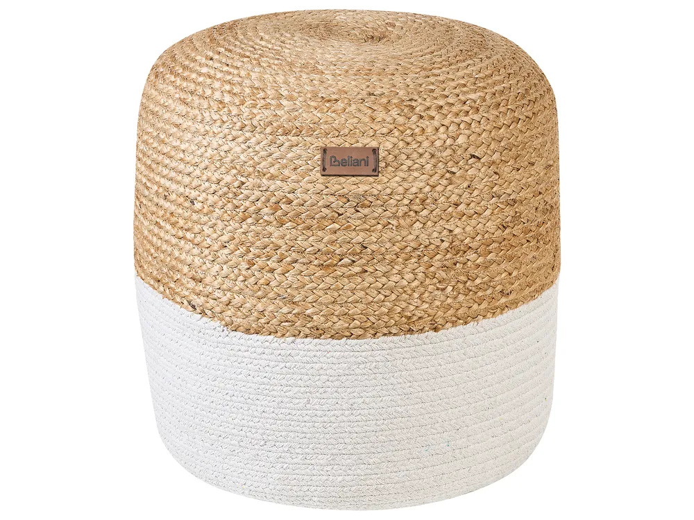 Pouffe DALAMA Jute White