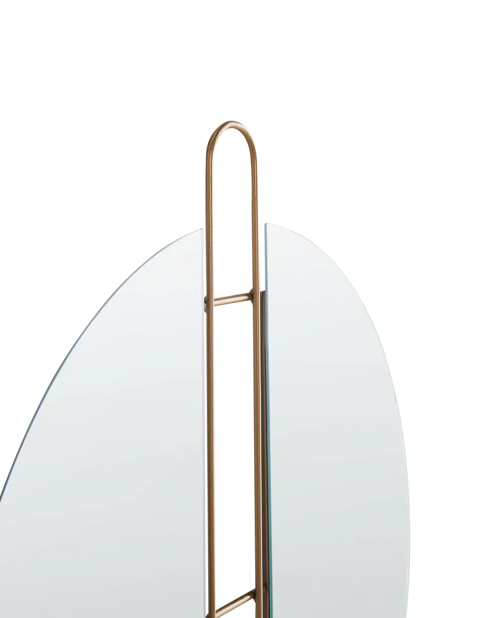 Wall Mirror ATTIN 52 cm 65 cm Gold_812846