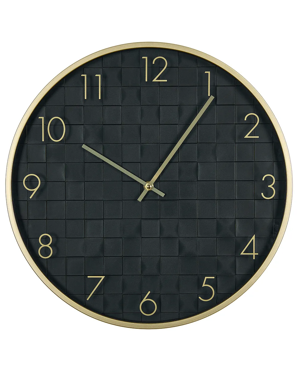 Veggklokke CREUSE 40 cm Svart_1151135