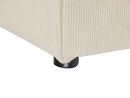 Modular Sofa 2 Seater LEMVIG Corduroy Light Beige_875032