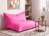 Sittsäck 600 L FUZZY 180 cm 230 cm Fuchsia