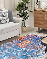 Rug ACARLAR Beige 140 x 200 cm_1178216