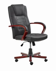 Massage Chair DIAMOND with Heating Leather Black_1160949