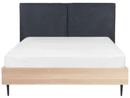 Bed Fabric IZERNORE 140 x 200 cm (EU Double) Dark Grey_863252