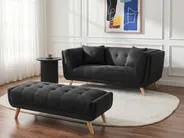 Ottoman HABO Fabric Black_1085462