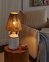 Table Lamp LARISSOS Ceramic White